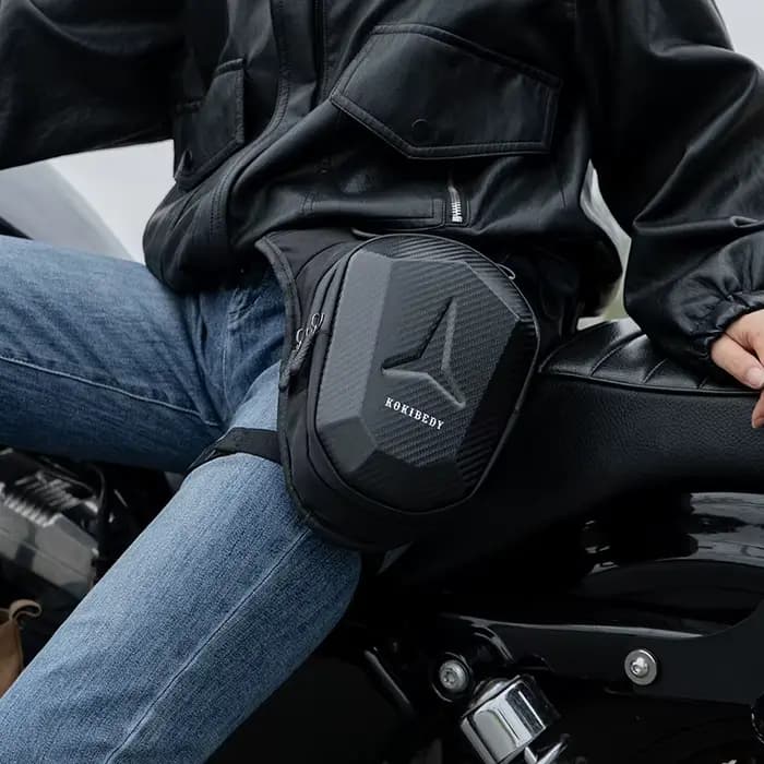 Sac de jambe étanche pour moto