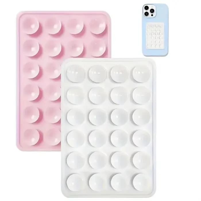 Support de téléphone en silicone à ventouse