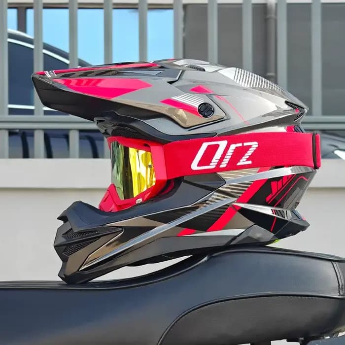 Casque de moto pour adulte homologué DOT