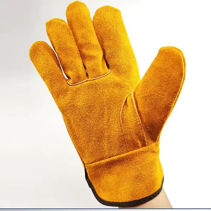 Gants de travail en cuir de vache souple pour hommes