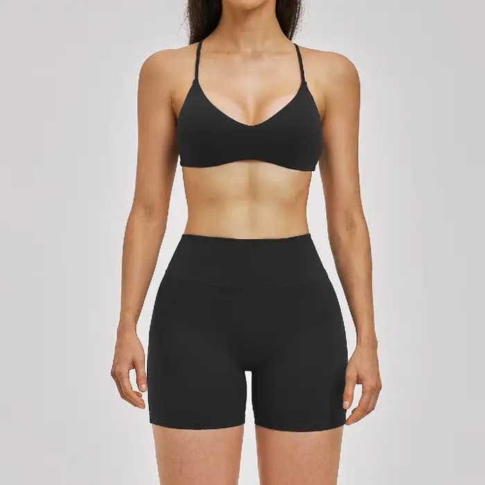 Ensemble de yoga pour femme, survêtement de sport, vêtements de fitness, legging taille haute, tenue d'entraînement athlétique