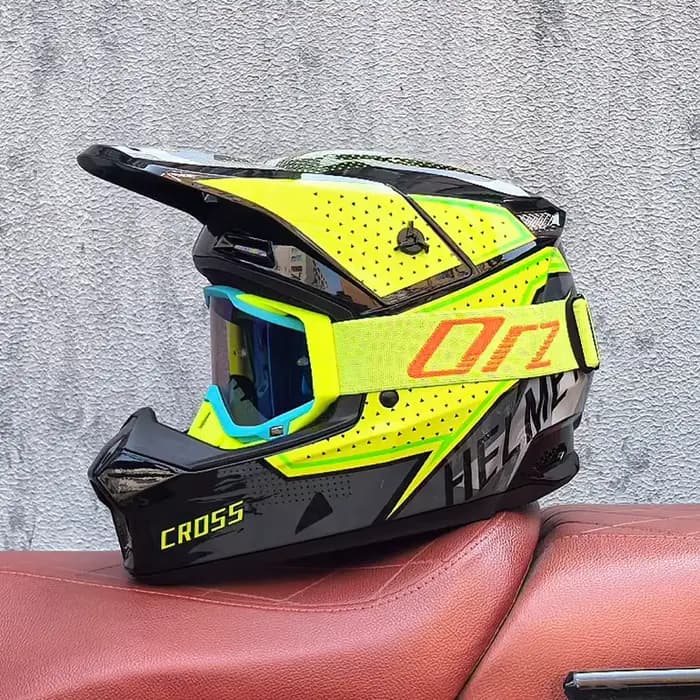 Casque de moto casque tout-terrain vélo descente AM DH casque croisé Capacete Motocross Casco