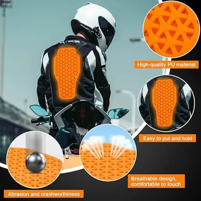Armure de moto CE niveau 2