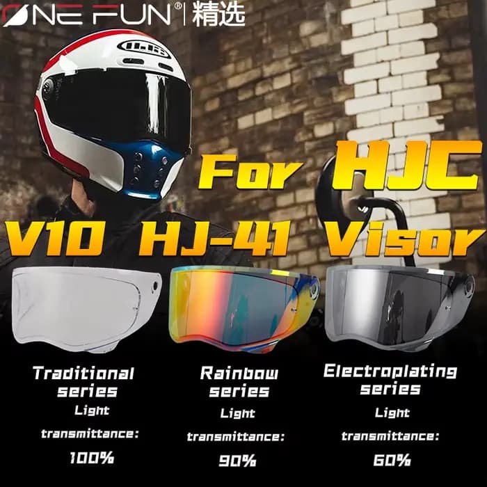 Visière de casque de moto
