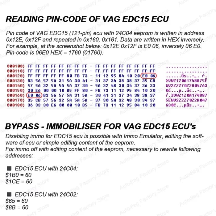 Câble de programmation ECU pour Bosch ME7 EDC15 EDC15P EDC15V EDC15VM + moteur pour VW/Audi/Skoda