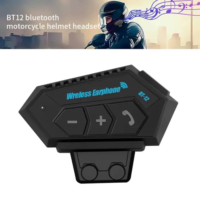 Écouteurs Bluetooth stéréo pour moto
