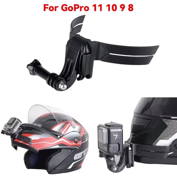 Support de caméra de casque de moto