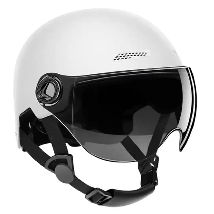 Casque de moto classique rétro Scooter demi-casque ultraléger