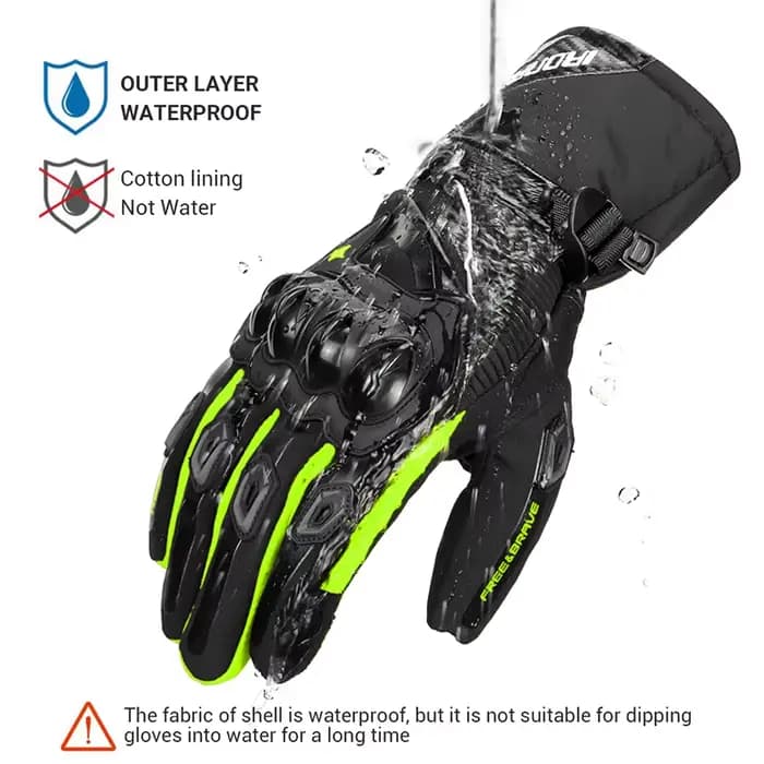 Gants de Moto d'hiver imperméables Gant