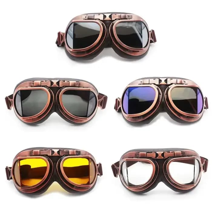 Lunettes de protection de moteur vintage