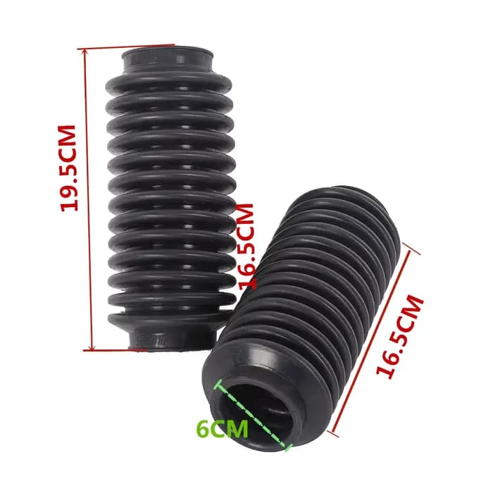 Juste de Protection Anti-Poussière pour Fourche de Moto