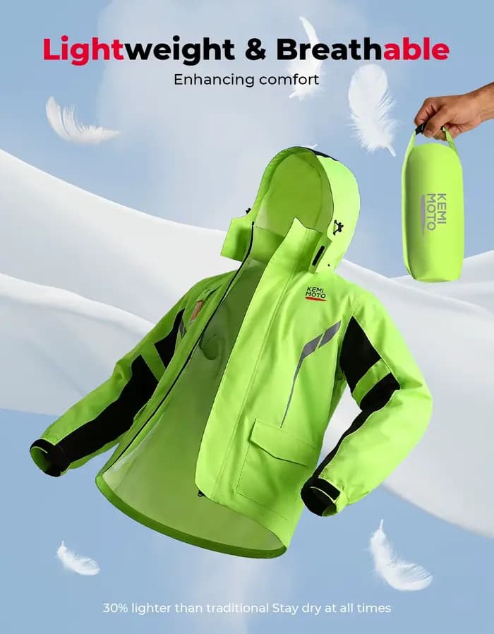 Ensemble imperméable pour moto