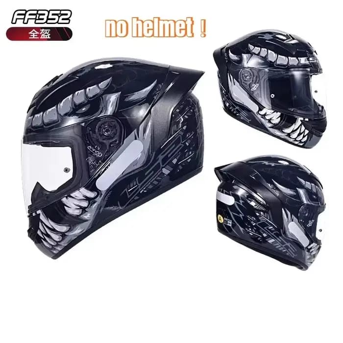 Aileron arrière pour casque de moto LS2 FF352