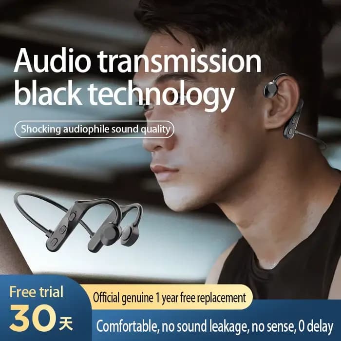 Lenovo Swimming Bone Conduction Bluetooth 5.3 Headphones Double Earless IPX8 Waterproof Air Conduction Headphones New Arrivals