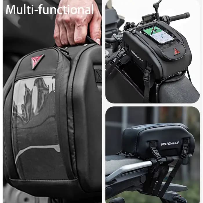 Sac de réservoir de moto magnétique antidérapant