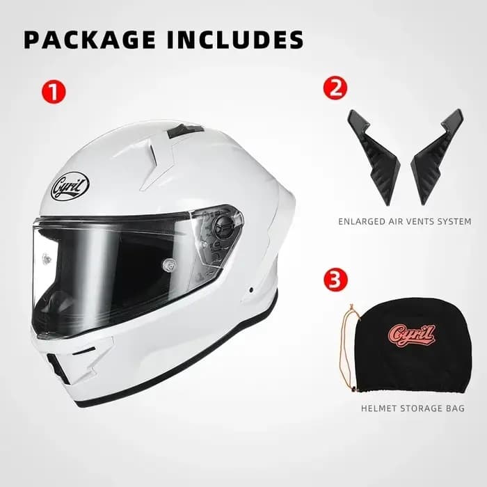 Casque de Moto intégral