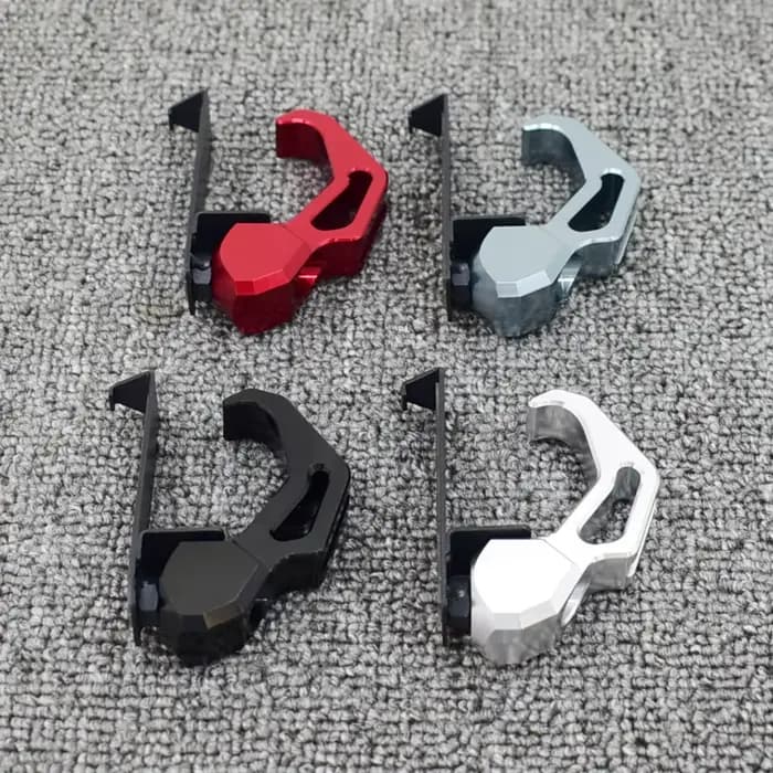 Crochets de tête en aluminium pour casque