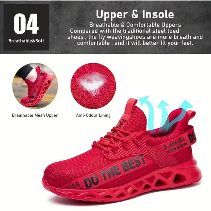 Bottes minières de protection de sécurité pour hommes, chaussures de sécurité à bout en acier, fonction Anti-écrasement et Anti-perforation, chaussures de travail multicolores à la mode