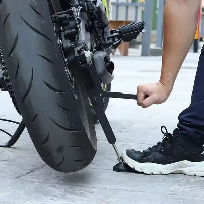 Support de roue de moto à économie de main-d 'œuvre