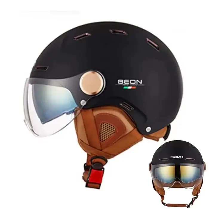 Casque de moto BEON B112 à double visière
