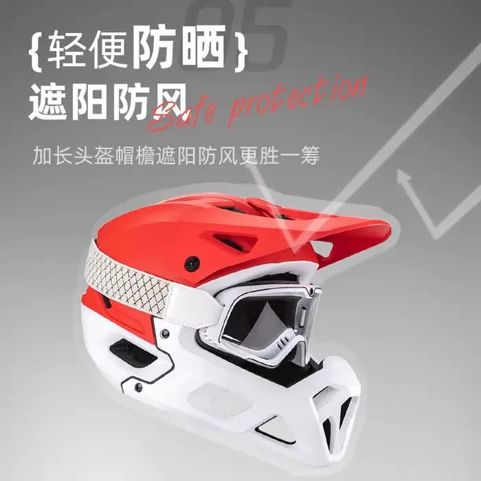 Casque intégral Enduro pour descente
