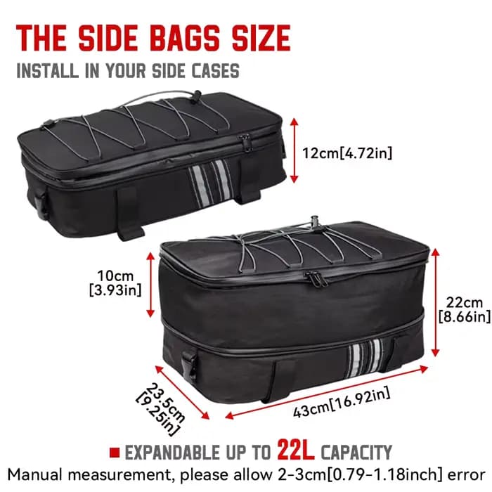 Sacs de bagages de moto