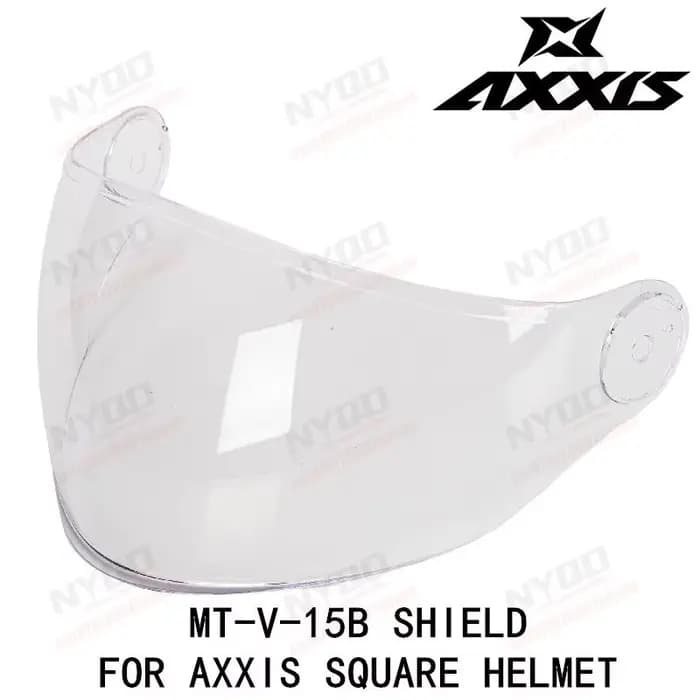 Lunette de casque carrée AXXIS MT-V-15B