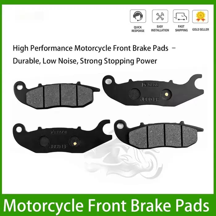 Plaquettes de frein avant pour moto