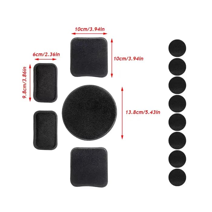 Coussinets de confort pour casque tactique