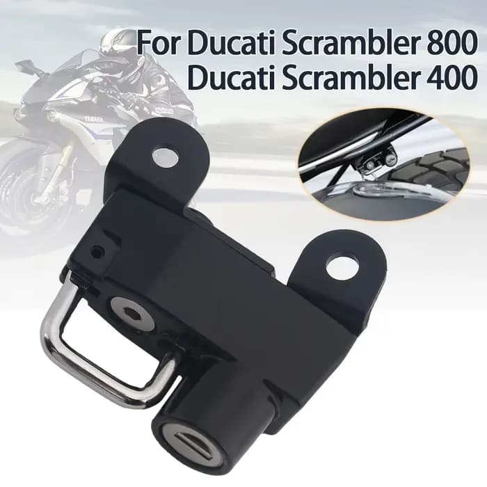 Kit de verrouillage de casque de moto pour Ducati Scrambler 400 Scrambler800