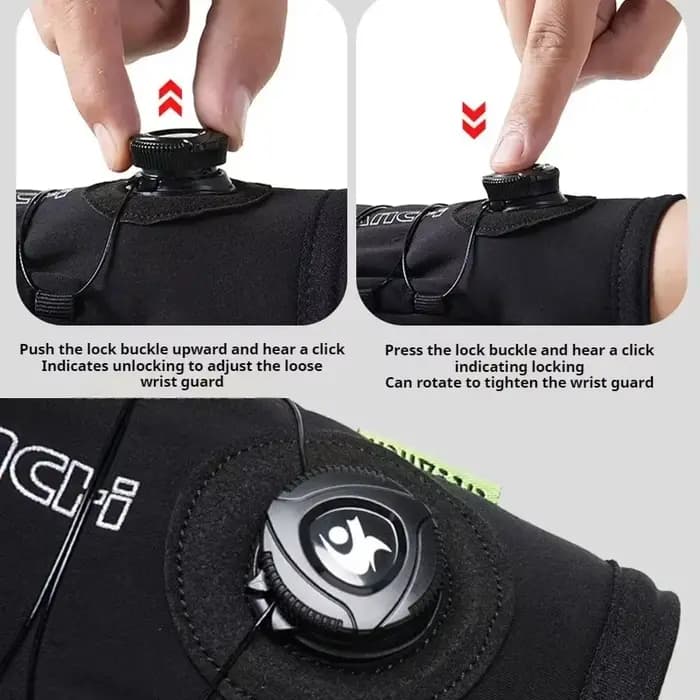 Gants chauds d'hiver confortables