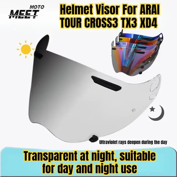 Visière de casque pour casques de moto ARAI TOUR CROSS3 TX3 XD4