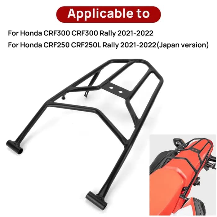 Porte-bagages de moto CRF300L rallye pour Honda CRF 300L