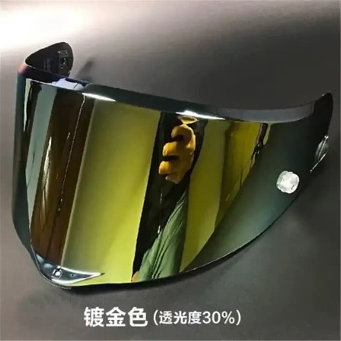 Casque de moto tout-terrain jaune homologué DOT