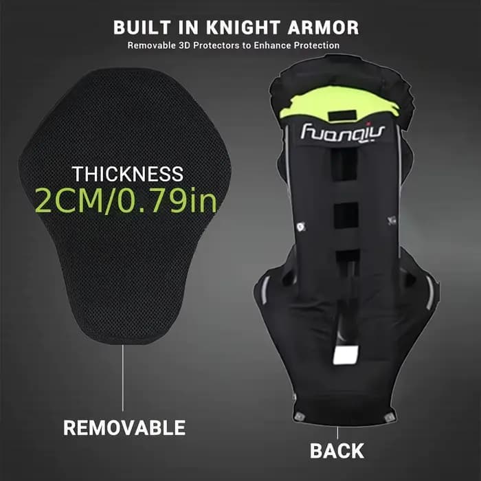 Gilet d'airbag de Moto certifié CE