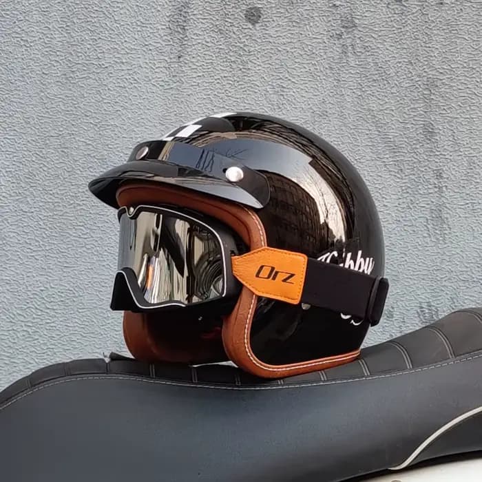 ORZ casque de moto 3/4 de haute qualité cascos para motos adapté aux hommes et aux femmes