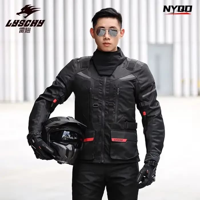 LYSCHY combinaison de Moto Kit de rallye grande taille anti-chute imperméable