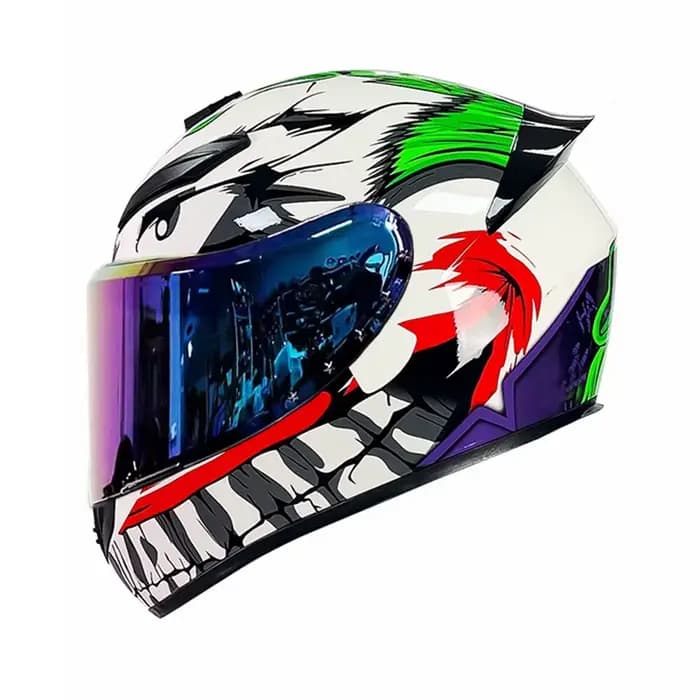 Casque de moto intégral unisexe DOT
