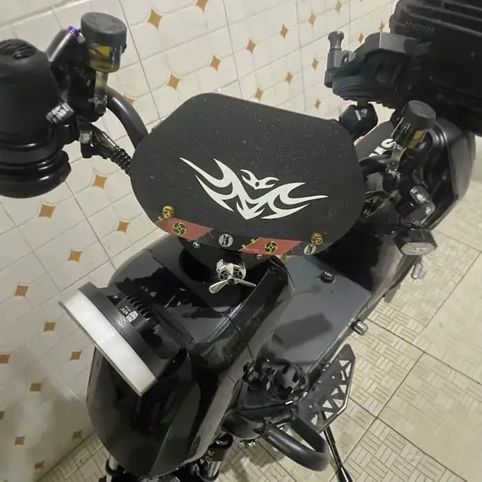 Autocollant réfléchissant personnalisé pour moto