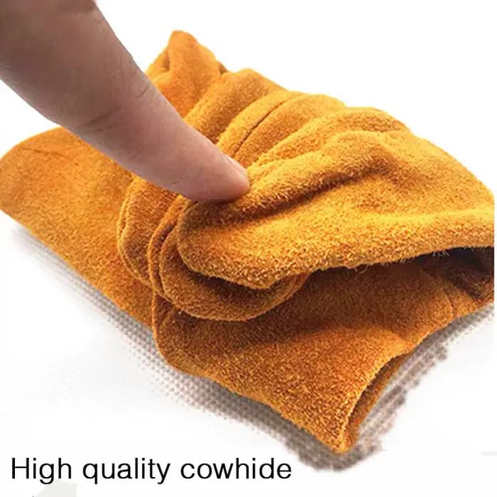 Gants de travail en cuir de vache souple pour hommes