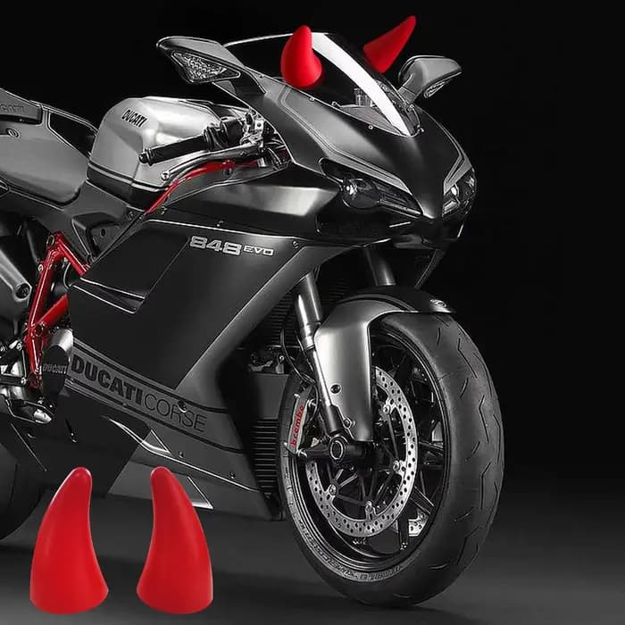 1 paire de casques de Moto en caoutchouc