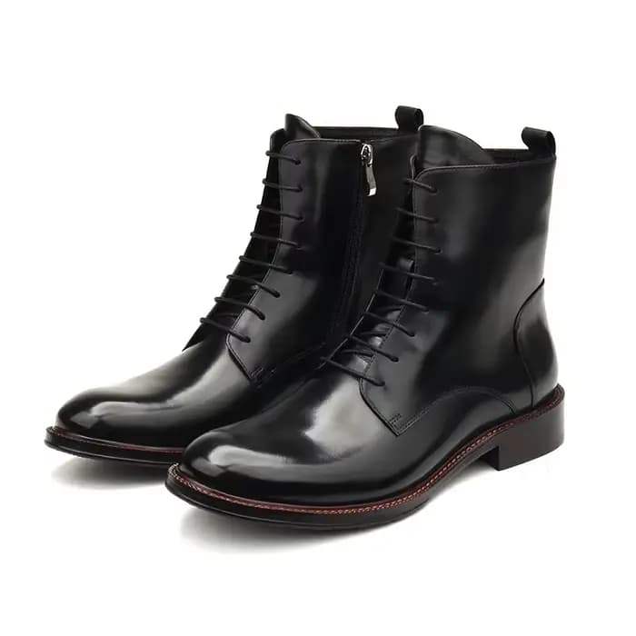 Bottes en cuir pour hommes
