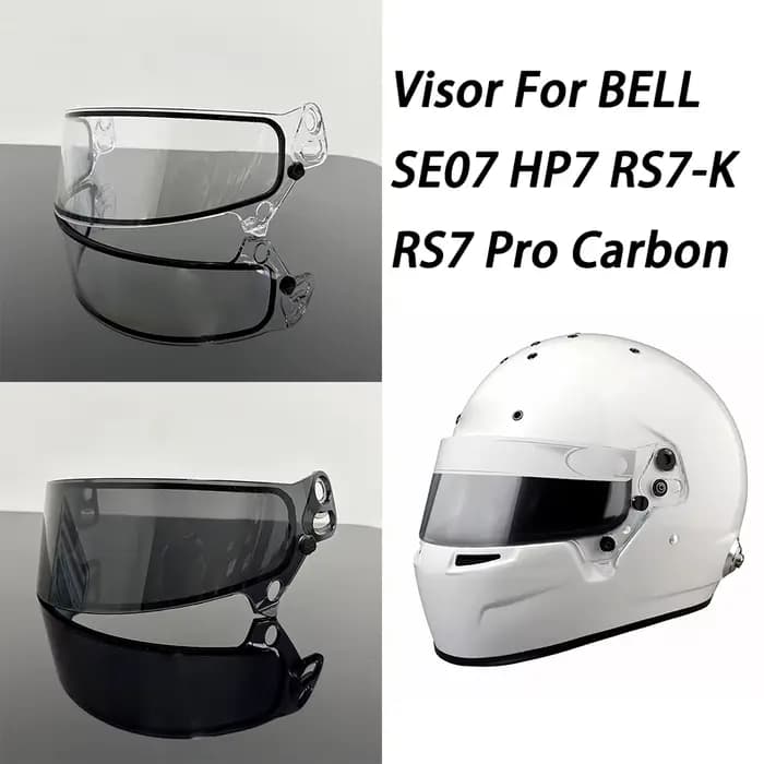 Visière de casque adaptée pour BELL SE07 HP7 RS7-K GP3 RS7 Pro