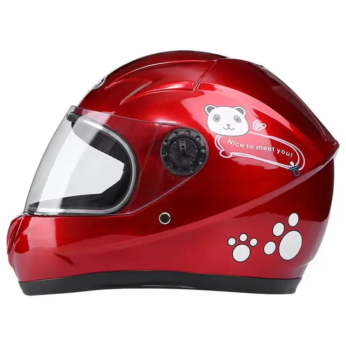 Casque de moto pour enfant