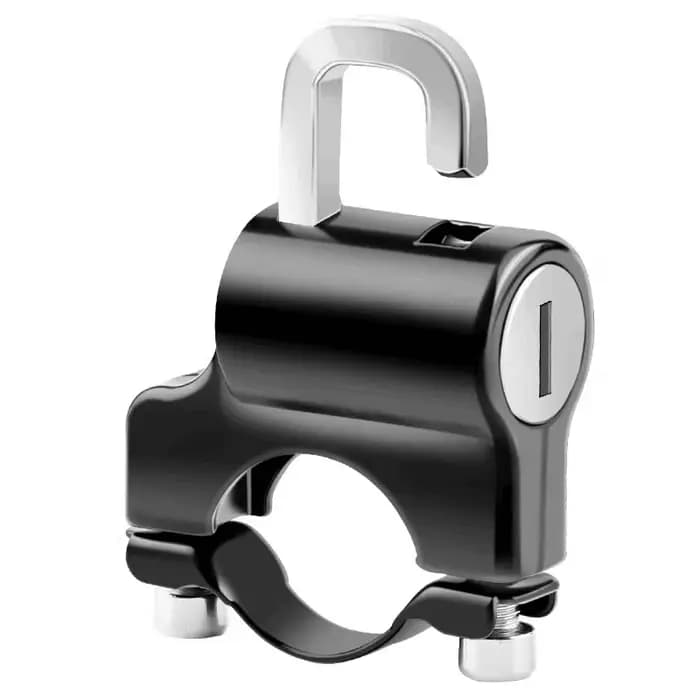 Serrure antivol pour casque de moto