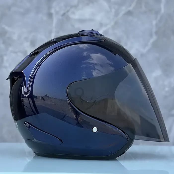 Ram4 bleu vif demi Casque saison d'été