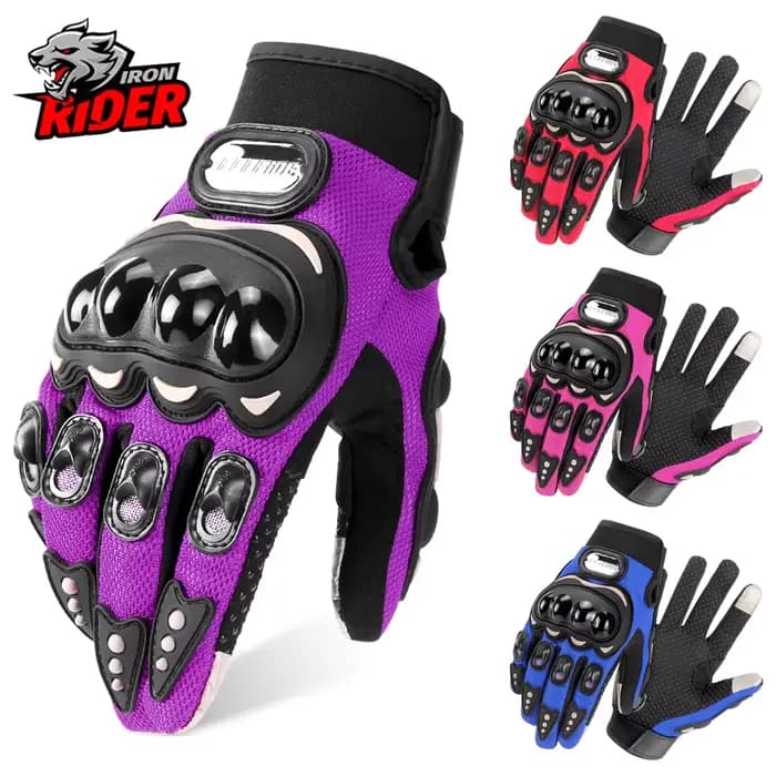 Gants de moto d'été anti-chute