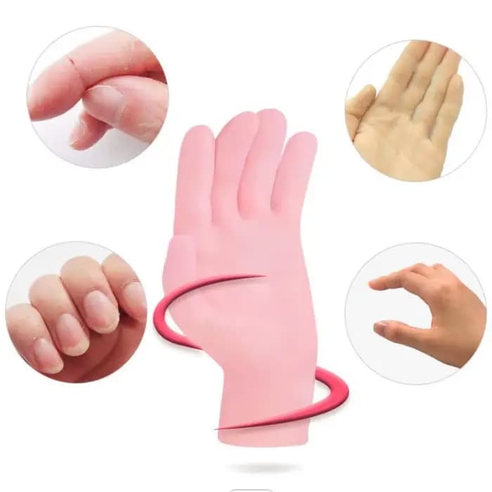 Gants hydratants en Silicone, antidérapants, pour enlever la peau morte, prévenir la sécheresse, exfoliants, outils de soins des mains