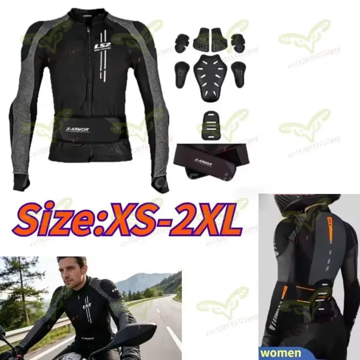 Veste de moto pour LS2X-Armor