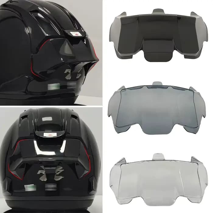 Becquet de casque de moto